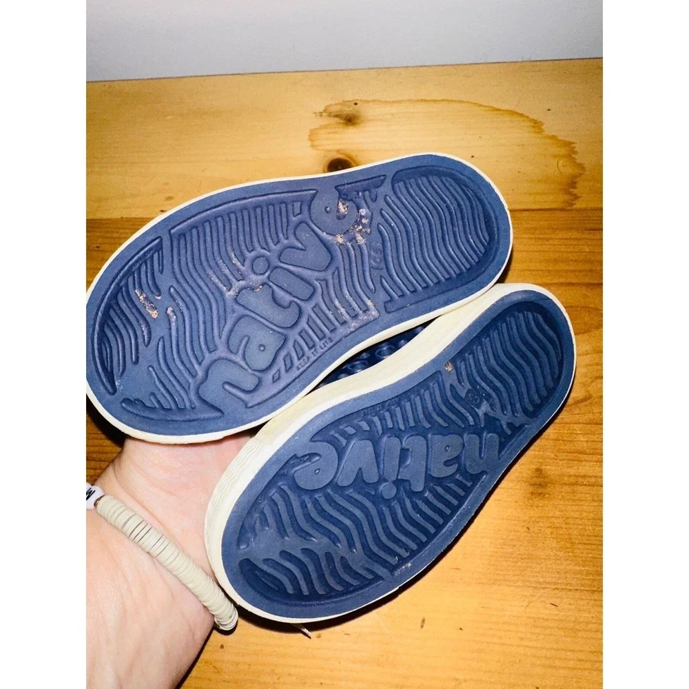 G1 Native Jefferson Navy Blue Slip On Water Shoes Unisex Toddler Size 5C 12-24